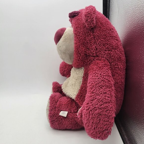 Disney Pixar Store LOTSO HUGGIN BEAR Lot of 2 Bears 15" Plush Strawberry Scent - Picture 5 of 16